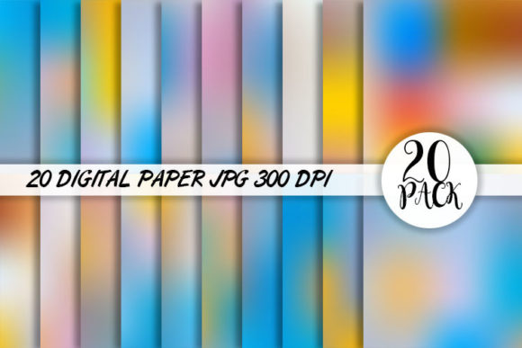 Download Blur Gradient Digital Paper Background - Gradient digital paper Collection