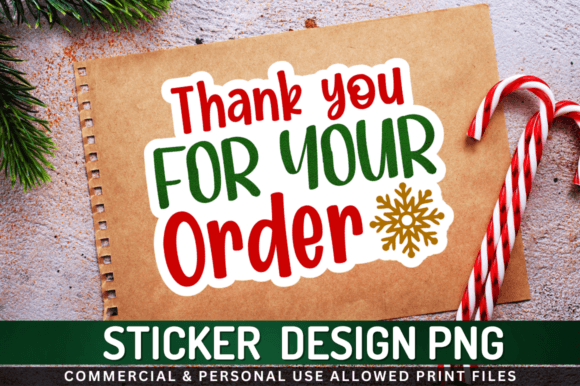 Download Thank You for Your Sticker Png Desgin - Premium Bundle