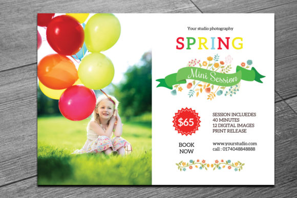 Download Spring Mini Session Template - Spring Collection