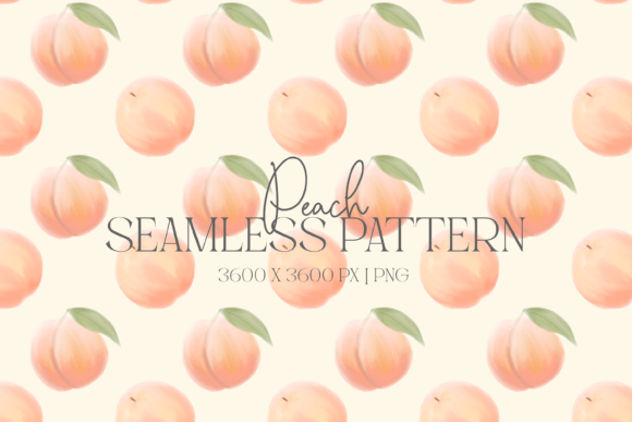 Download Peach Pattern Background - Peach pattern Collection