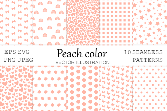 Download Peach Pattern. Rainbow Pattern. Abstract - Peach pattern Collection